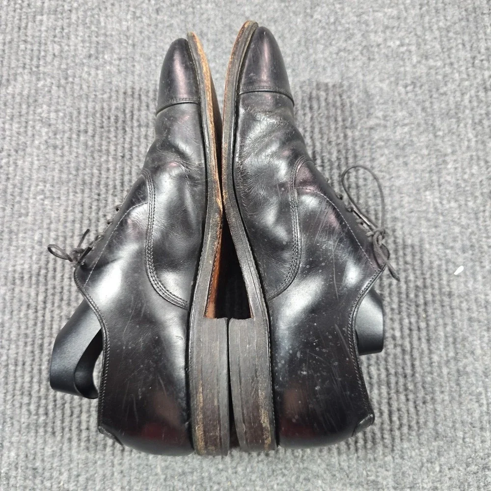Allen Edmonds Shoes Mens Size 8.5‎ D Black Park Avenue Cap Toe Oxford Dress
